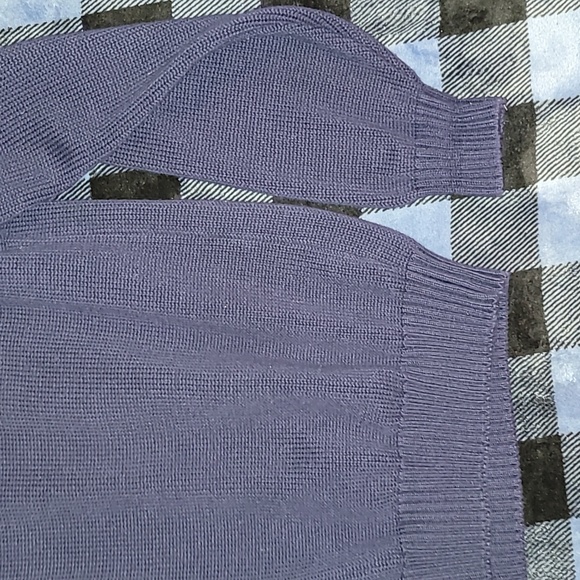 Vintage.  Made in USA. Lands' End Knit Alphabet sweater.  Women's Large. 🔥 - Picture 12 of 15